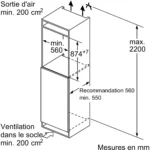 Congélateur encastrable SIEMENS GI21VADE0 – Image 3