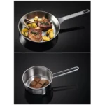 Cuisinière induction AEG CIB6490APB Pyrolyse – Image 2