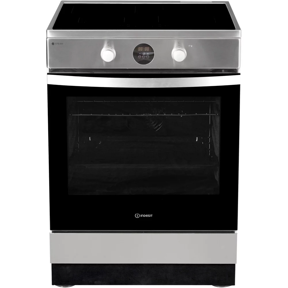 Cuisinière induction INDESIT IS67IQ8CCX/FR Steam