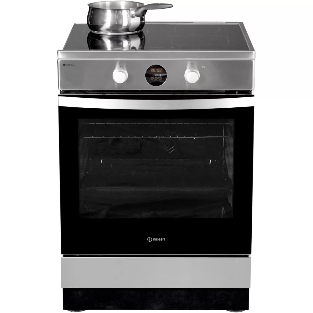 Cuisinière induction INDESIT IS67IQ8CCX/FR Steam – Image 9