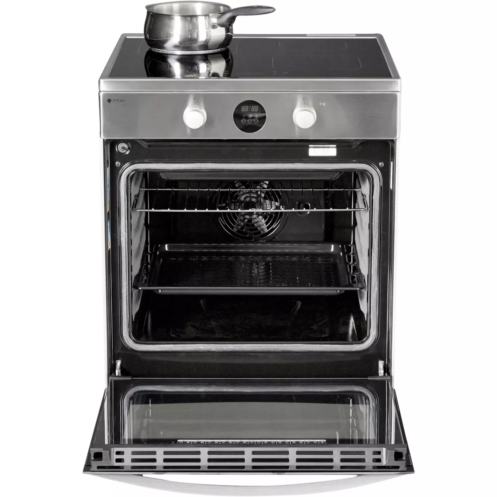 Cuisinière induction INDESIT IS67IQ8CCX/FR Steam – Image 8