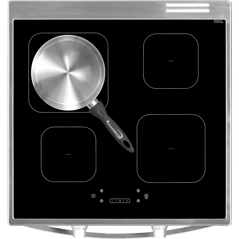 Cuisinière induction INDESIT IS67IQ8CCX/FR Steam – Image 5