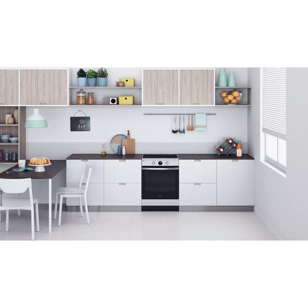 Cuisinière induction INDESIT IS67IQ8CCX/FR Steam – Image 3