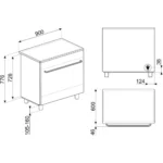 Piano de cuisson induction SMEG CG90CIXT – Image 2