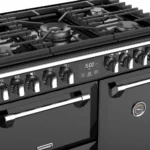 Piano de cuisson gaz STOVES RICHMOND DELUXE 90 DFT NOIR – Image 2
