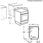 Cuisinière induction AEG CIB56484BW SteamBake – Image 4