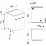 Cuisinière induction SMEG C6IPBLT2 – Image 2