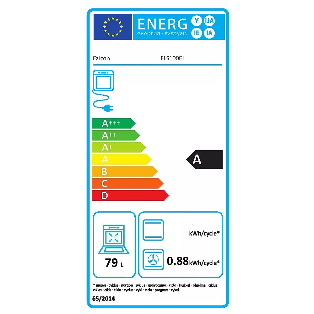 Piano de cuisson induction FALCON ELISE100 INDUC GRIS ARDOISE – Image 4
