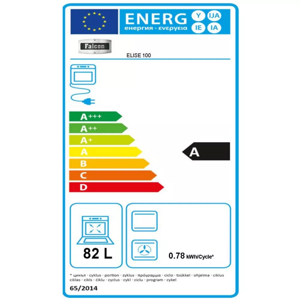 Piano de cuisson induction FALCON ELISE100 INDUC GRIS ARDOISE – Image 5