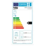 Cuisinière vitrocéramique BEKO FSE67100GWS 60cm – Image 5