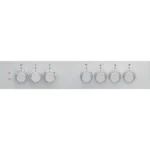 Cuisinière vitrocéramique BEKO FSE67100GWS 60cm – Image 6