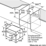 Micro ondes combiné encastrable NEFF C24MT7MN0 N70 – Image 2