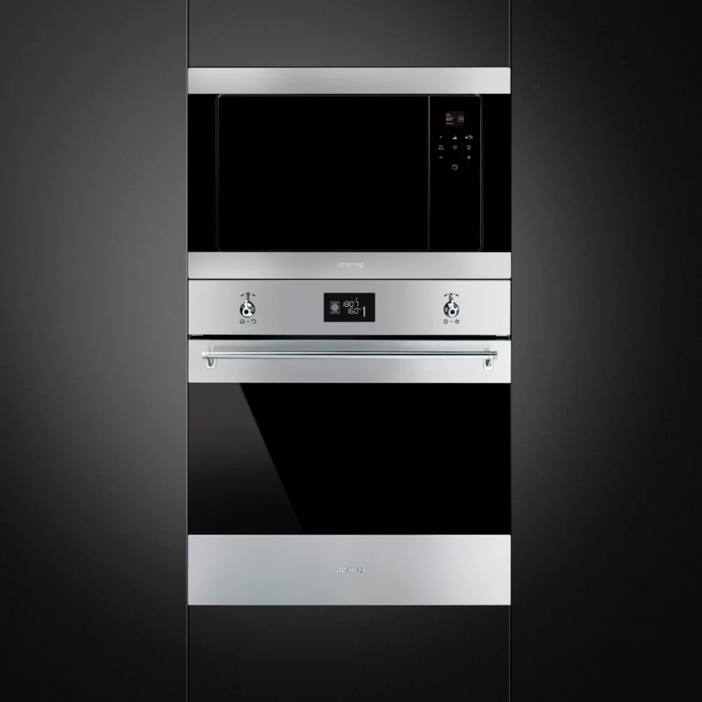 Micro ondes grill encastrable SMEG FMI320X2 – Image 2