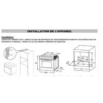 Four encastrable BRANDT BOC8000X – Image 13