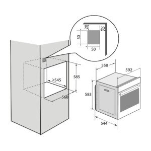 Four encastrable DE DIETRICH DOP4334X Inox Stellaire – Image 3