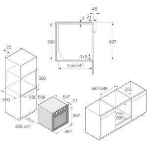 Four encastrable fonction vapeur ASKO OCS8664S – Image 4