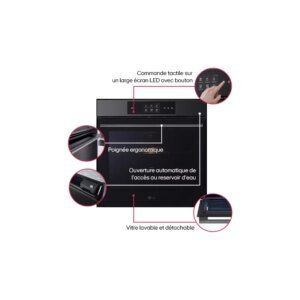 Four encastrable fonction vapeur LG WS9D7693CM FullSteam – Image 4