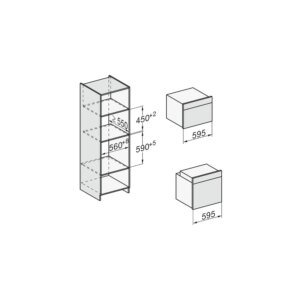 Four encastrable fonction vapeur MIELE DGC 7351 BlackLine – Image 2