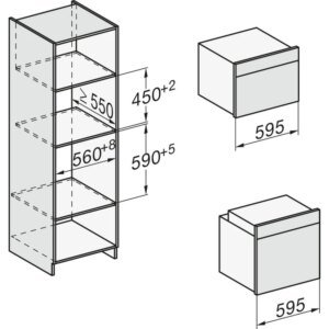 Four encastrable fonction vapeur MIELE H 7164 BP – Image 7