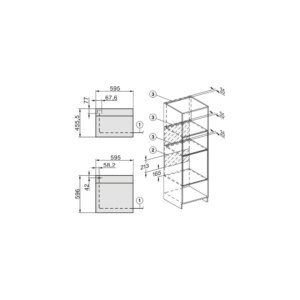 Four encastrable fonction vapeur MIELE H 7164 BP – Image 3