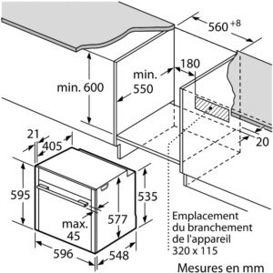 Four encastrable fonction vapeur NEFF B64VS71N0 N90 VarioSteam – Image 11