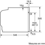 Four encastrable fonction vapeur NEFF B6AVH7AN1 N50 – Image 10