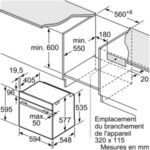 Four encastrable fonction vapeur NEFF B6AVH7AN1 N50 – Image 4