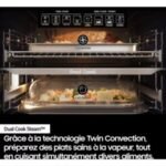 Four encastrable fonction vapeur SAMSUNG NV7B6799AAK Bespoke AI – Image 6