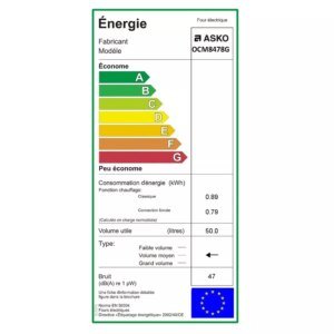Micro ondes combiné encastrable ASKO OCM8478G – Image 7