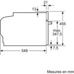 Micro ondes combiné encastrable NEFF C24MR21N0 série N70 Circo Therm – Image 10