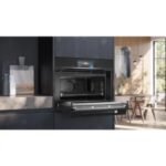 Micro ondes combiné encastrable SIEMENS CM778GNB1B série iQ700 VarioSpeed – Image 7