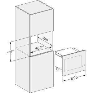 Micro ondes encastrable MIELE M 7140 TC – Image 7
