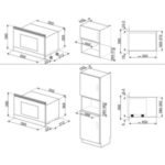 Micro ondes encastrable SMEG MP822PO – Image 2