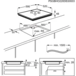 Table induction ELECTROLUX EIB60320CK – Image 2