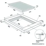Table induction DE DIETRICH DTI3656B Horizone – Image 5