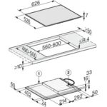 Table induction MIELE KM 7360 FR Cadre Inox - Image 4