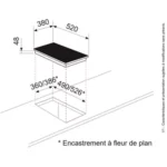 Domino induction AIRLUX ATI42BBK – Image 2