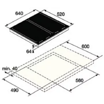 Table induction ASKO HI1655G – Image 2