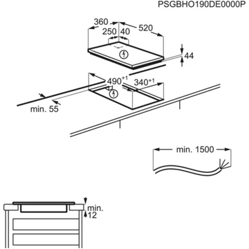 Domino induction AEG IKE42640KB – Image 6