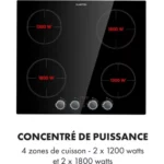 Table induction KLARSTEIN Kochheld – 6000W – Noir – Image 3