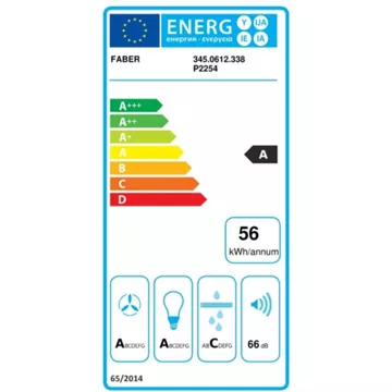 Hotte décorative îlot FABER BEAT 430 BLANC – Image 2