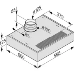 Hotte casquette MIELE DA1260IN – Image 3