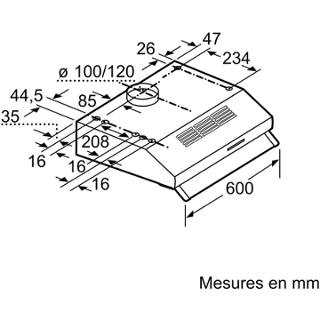 Hotte casquette SIEMENS LU63LCC50 – Image 4
