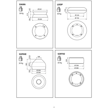 Hotte décorative îlot FALMEC DAMA2210 – Image 3