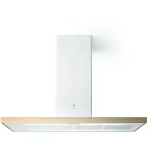 Hotte décorative îlot ELICA BIO ISLAND WH/A/120*58 ROVERE