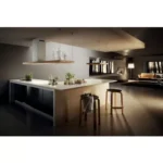 Hotte décorative îlot ELICA BIO ISLAND WH/A/120*58 ROVERE – Image 5