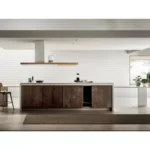 Hotte décorative îlot ELICA BIO ISLAND WH/A/120*58 ROVERE – Image 2