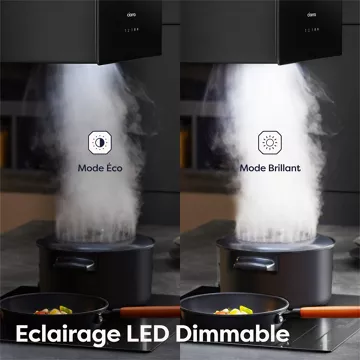 Hotte décorative îlot CIARRA CD4850B – Image 6