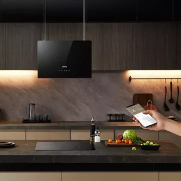 Hotte décorative îlot CIARRA CD4850B – Image 4