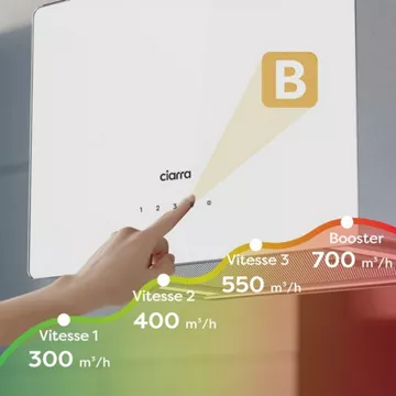 Hotte décorative îlot CIARRA CD4850S – Image 6